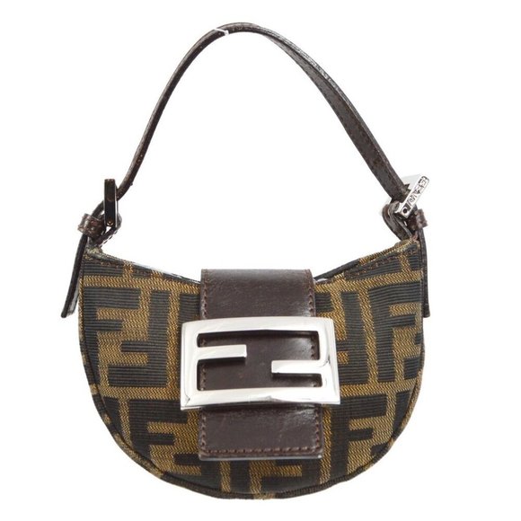 Fendi Brown Zucca Handbag